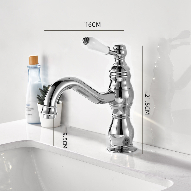 Home Bar Sink - Pirinç Lavabo Muslukları Avrupa Tarzı Banyo