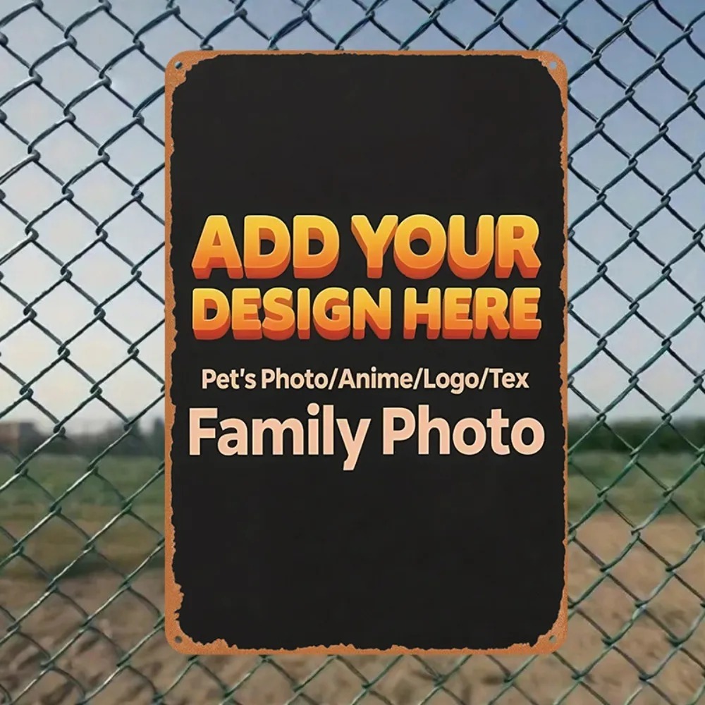 Home Bar Signs - 8 × 12 inç kişiselleştirilmiş özel
