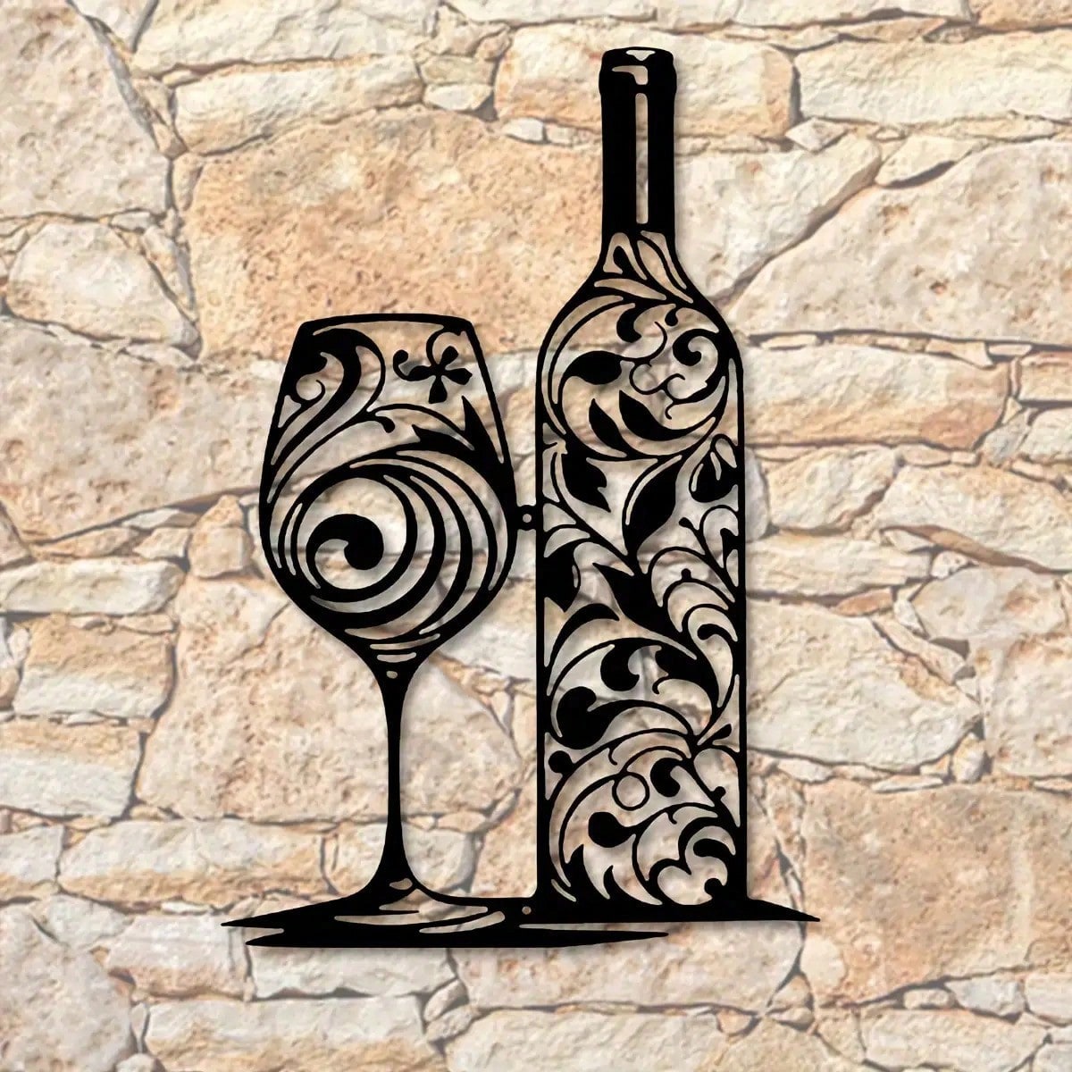 Home Bar And Restaurant - CIFBUY Demir Sanat Duvar Dekor Metal
