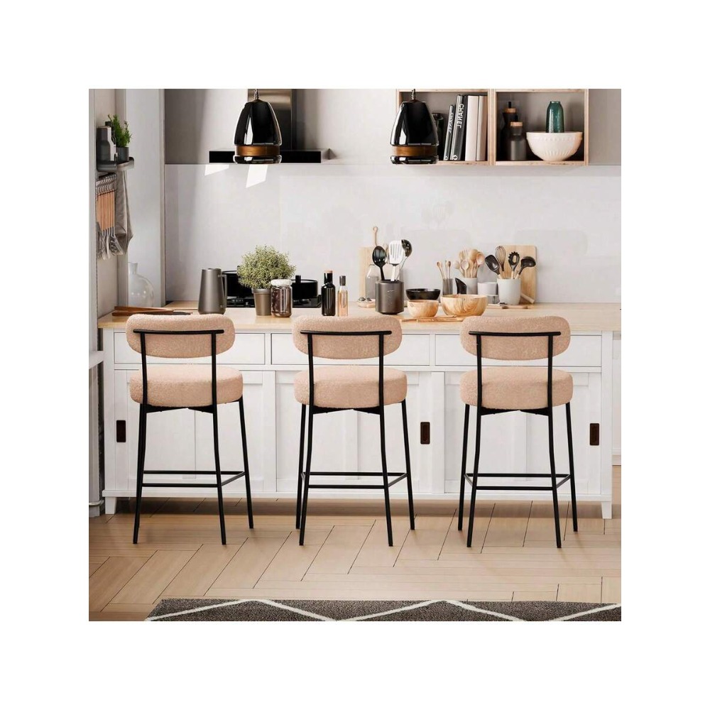Bej Bar Sandalyesi 2'li Set, 2 - Home Bar Set incelemesi ve fiyatı