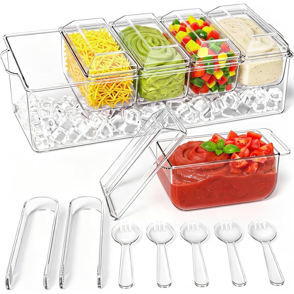 Baharat Tabağı, Ev, Parti, Kut - Garnish Tray Set incelemesi ve fiyatı