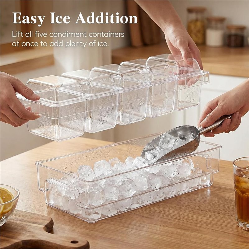 AB46-Bar Malzemeleri İçin, Soğ - Garnish Tray Set incelemesi ve fiyatı