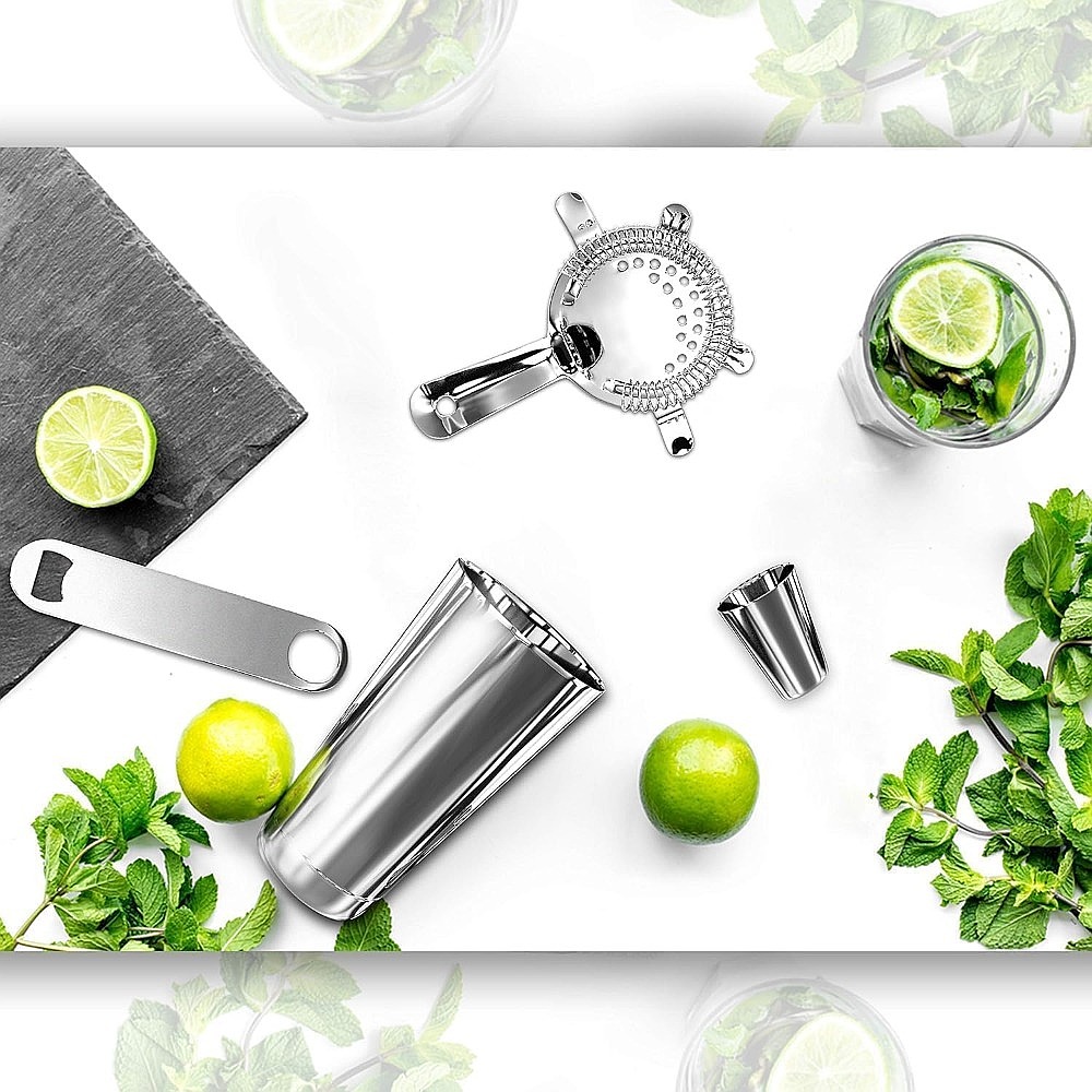 15 Parçalı Paslanmaz Çelik Kok - Cocktail Recipe Book incelemesi ve fiyatı