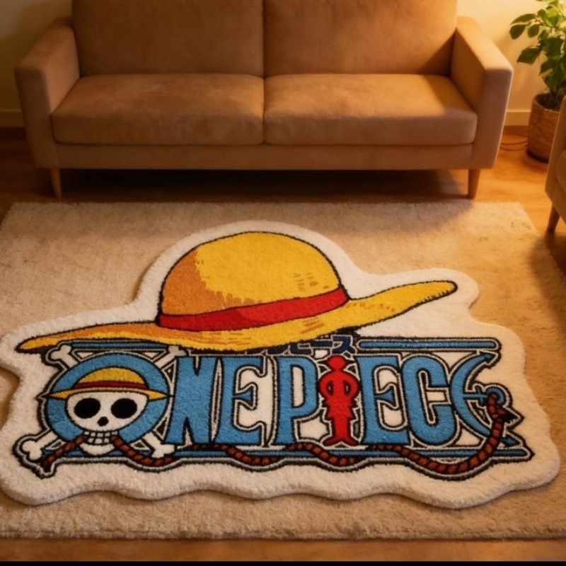 One Piece Anime Desenli Halı,  - Home Bar Cafe incelemesi ve fiyatı