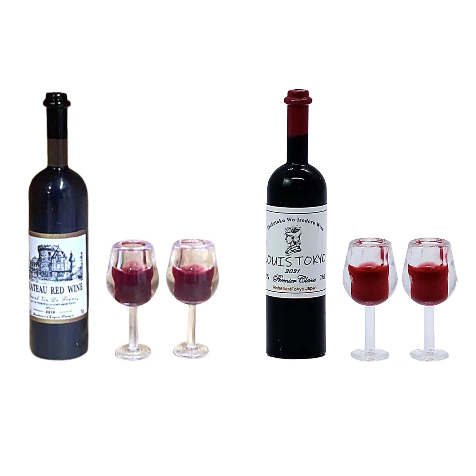 1/12 Ölçekli Dollhouse şarap ş - Home Bar Supplies incelemesi ve fiyatı