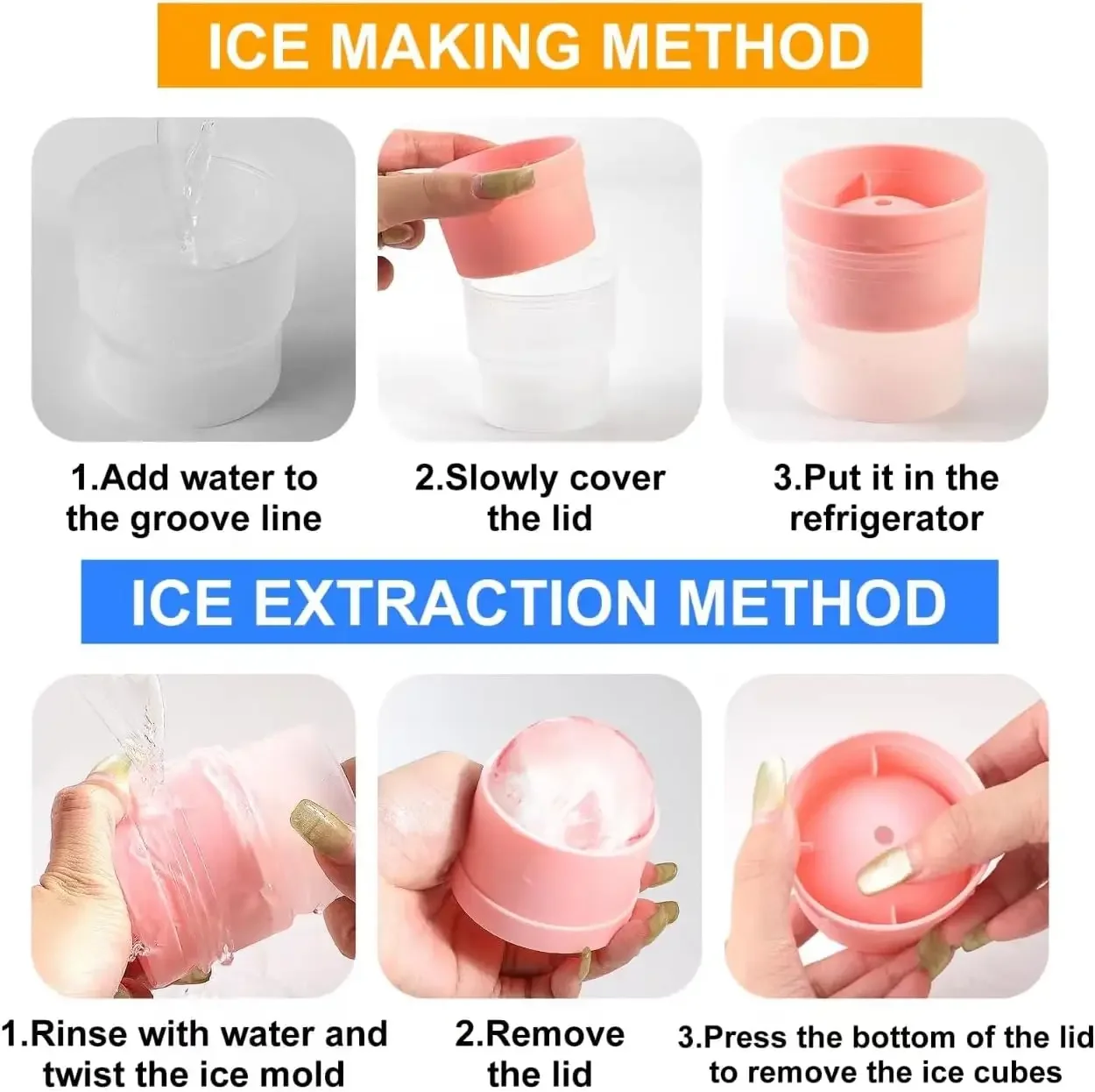 Büyük Yuvarlak Silikon Buz Top - Ice Mold Sphere incelemesi ve fiyatı